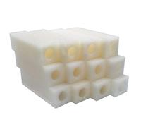 LTWHOME Compatible Cartouche Mousseux Filtration Convient pour Eheim 2012 Ramassage Filtres 2617120 (Paquet de 12)