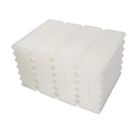 LTWHOME Compatible en Mousse Excellent Mousse d'Éponges Filtre Convient pour SunSun Pièce détachée Filtre Biologique CBF-350, CBF-350B et CBF-550 (Lot de 4)