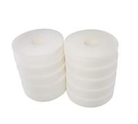 LTWHOME Compatible en Mousseux Eponge Filtration Médias Convient pour Laguna Pression Flo 12000 (Paquet de 10)