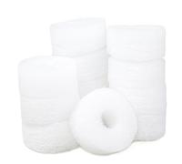 LTWHOME Compatible Excellent Filtre Tapis Convient pour Eheim 2616080 Aquaball 2208 2210 2212/60 130 180(Paquet de 12)