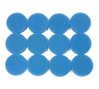 LTWHOME Compatible Grossière Bleu Mousse Médias Filter Pads Appropriés Convient pour Eheim Classic 2213/250 2616131(Pack de 12)