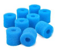 LTWHOME Compatible Mousse de Filtre Bleu Remplacement Convient pour Eheim 6664 Préfiltre (Paquet de 12)