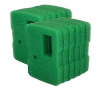 LTWHOME Compatible Mousse de Filtre Grossière Verte Remplacement Convient pour All Pond Solutions CUP-305 Filtre (Paquet de 12)