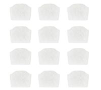 LTWHOME Compatible Poly Tapis Remplacement Convient pour Oase BioPlus 50, 100 et 200 Filtre Interne, 30PPI (Paquet de 12)