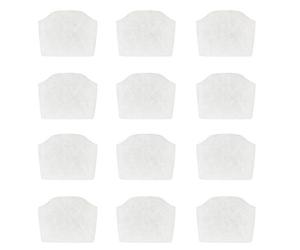 LTWHOME Compatible Poly Tapis Remplacement Convient pour Oase BioPlus 50, 100 et 200 Filtre Interne, 30PPI (Paquet de 12)
