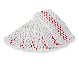 LTWHOME Lingettes Microfibres de Rechange Nouvellement Conçus pour O-Cedar ProMist Durable Mop, Vileda Recharge Easy Twist (Paquet de 6)
