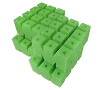 LTWHOME Lot de 4 Compatible en Mousse Éponge Filtre Fine Convient pour Söll Herz 14736 Filtre 26 x 19 x 10 cm