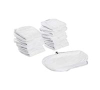 LTWHOME Microfibre Principal Etage Chiffons de Nettoyage de Balai Tapis Convient pour Morphy Richards 9 dans 1 720020 720502,2 dans 1 70495 Nettoyeur à Vapeur (paquet de 12)