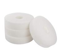 LTWHOME Mousse de Rechange Blanche Compatible Laguna Pressure-Flo 8000, Fine pour Étang, Lot de 4