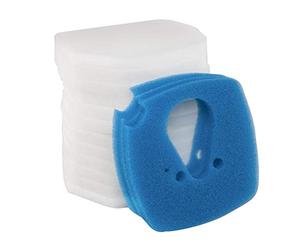 LTWHOME Mousse Pré-Filtre/Coussin Filtrant Compatibles Eheim Pro 3 2080 2081, Filtre Extérieur Aquarium, Lot de 15