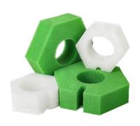 LTWHOME Pièce de Rechange de Jeu de mousses pour Oase BioPress 6000/10000 1600/2400 US (4 pièces)