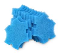 LTWHOME Remplacement Bleu Grossier Mousseux Filtration Convient pour Oase SwimSkim 25 Flottant Etang Ecumoire (Paquet de 12)