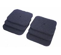LTWHOME Remplacement Carbonée Filtre Convient pour Catit Hooded et Jumbo Hooded Chat Casserole Codes 50695, 50696, 50700, 50701, 50702 (Paquet de 6)