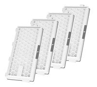 LTWHOME Remplacement HEPA Filtre Convient pour Aspirateurs Miele AirClean SF HA 50 Filtre, S4000, S5000, S6000, S8000 (Lot de 4)