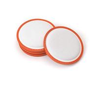 LTWHOME Remplacement Moteur Filtre Convient pour Vax Power 8 Models U87-P7-PF, U87-AA-B et Dirt Devil 2991001 Centrino / CC2 M2991 Aspirateur Nettoyeur 125mm (Paquet de 4)