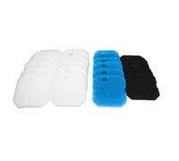 LTWHOME Replacement Filtre de Carbone et Grossier et Tampons Filtrants Bien Ensemble Convient pour Le Eheim Professionel Pro 2 2226/2328/2026/2126 (Paquet de 24)