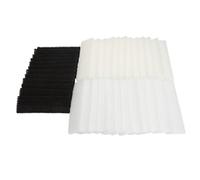 Ltwhome Value Lot de filtres en mousse, filtres et ensemble de filtres de polyester pour Fluval U3 filtre (lot de 36)