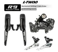 LTWOO R9 2x11 Vitesses, 22s Route Groupset, Levier de Vitesses + Dérailleurs Arrière + Dérailleurs Avant 5800, R7000 Shifter left right