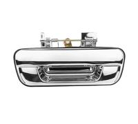 LTXCNI pour Isuzu pour DMAX pour D-Max Ute 2006 2007 2008 2009 2010 2011 2012 Poignée De Hayon Arrière De Voiture sans Trou De Serrure Poignée De Porte Latérale(Silver)