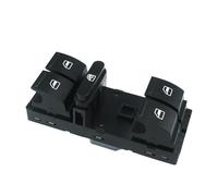 LTXCNI pour VW pour Jetta 2005-2011 5ND959857 1K4959857 Bouton De Commande du Commutateur Principal des Vitres Électriques Lève-vitres(NO Chrome)