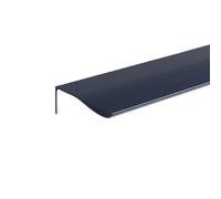 LTYKNGH Hidden Drawer Handle Longue poignée de meuble Invisible en alliage d'aluminium, poignées d'armoire, boutons tiroir, cuisine(Arc Corner-Blue,Length 1000mm)