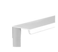 LTYKNGH Hidden Drawer Handle Poignée de meuble sans poinçon, poignées d'armoire mates, cachées for armoires et tiroirs(White,300mm)