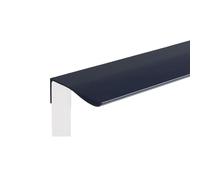 LTYKNGH Hidden Drawer Handle Poignée de porte Invisible, moderne et minimaliste, boutons tiroir, garde-robe, cuisine(Black-150mm)