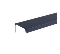 LTYKNGH Hidden Drawer Handle Poignées de meubles couleur en alliage d'aluminium, longues poignées d'armoire cachées, boutons tiroir, quincaillerie porte(Right Angle-Blue,Length 1200mm)
