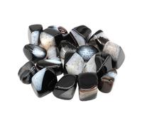 LTYKNGH Pierres Décoratives pour Aquarium Pierre roulée irrégulière, Jaspe de Paysage, Cristal guérison Reiki, énergie Quartz, spécimen minéral, décoration d'aquarium, Jardin et Maison(Color18,200g)