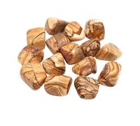 LTYKNGH Pierres Décoratives pour Aquarium Pierre roulée irrégulière, Jaspe de Paysage, Cristal guérison Reiki, énergie Quartz, spécimen minéral, décoration d'aquarium, Jardin et Maison(Color25,50g)