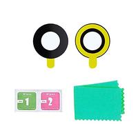 LTZGO 2 pièces Caméra Arrière de Remplacement avec Lentille en Verre Compatible avec iPhone 7, iPhone 8 Len Verre pour Coque arrière écran de Rechange lentille Objectif avec Double Face Adhésif