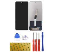 LTZGO Écran Tactile LCD Compatible avec Xiaomi Redmi Note 9S Redmi Note 9 Pro Noir Tactile Vitre De Remplacement D’Affichage avec Kit D’Outils Complet De Réparation, adhésif (sans Cadre)