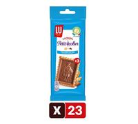 LU - 1 Présentoir de 23 sachets de Petit écolier - Biscuit au Chocolat au Lait - (23x37,5g)