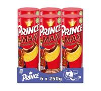 LU - 6 paquets de Prince Maxi Gourmand - Biscuits fourrés au chocolat - (6x250g)