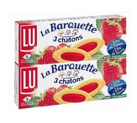 LU BARQUETTE - Barquette Fraise 240G - Lot De 4
