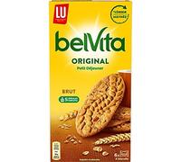 Lu Belvita Brut de Céréales 400g - Biscuits Petit Déjeuner Actifs & Savoureux Croquants céréales complètes | Idéal pour un réveil énergisant - Le Lot De 4