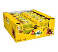 Lu BelVita - Petit Déjeuner Chocolat aux 5 Céréales Complètes - 30x50g