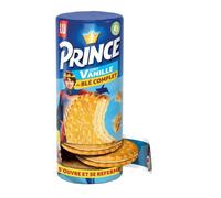 LU - Biscuit Prince Vanille, Biscuits Fourrés Goût Vanille, 300G - Lot De 4