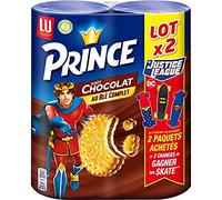 Lu Biscuits Goût Chocolat au Blé Complet, 2 x 300g