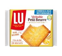 LU - Biscuits Véritable Petit Beurre Authenticité et Gourmandise, Paquet 200 g - Lot de 4