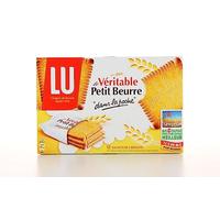 LU - Biscuits Véritable Petit Beurre Pocket, Boîte de 12 Sachets, 300 g - Lot De 4