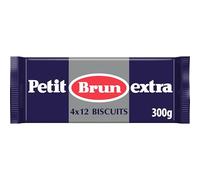 LU BRUN - 2 Paquets de Biscuits Petit Brun Extra 250g - Biscuits Croustillant - Idéal pour le Goûter - Format Familial - Lot de 2x150g