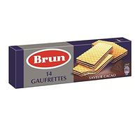LU BRUN - Brun Gaufrette Chocolat 146G - Lot De 4