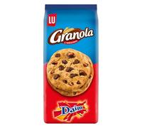 LU - Cookies Gourmands aux Éclats de Chocolat et Daim, Texture Croquante et Fondante (184g) - Le Lot De 4