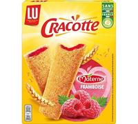 LU CRAQUIENTTE FRAMBOISE 200G, CRACOTTE, LOT DE 4