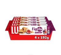 LU - Figolu - Biscuits sablés fourrés aux figues 192g - Lot de 4