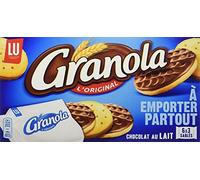 LU Granola au chocolat au lait 6 x 3 biscuits 225 g