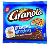 Granola Topping - Brisures de Cookies & Pépites de Chocolat - Idéal pour Desserts et Glaces - Sachet de 400 g