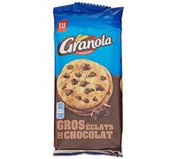 LU Granola Cookies gros éclats de chocolat 184 g - Lot de 5