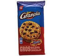 LU Granola Cookies gros éclats de chocolat au Daim 184 g - Lot de 5